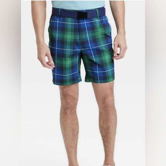 All in motion plaid golf shorts NWT - Picture 1 of 13